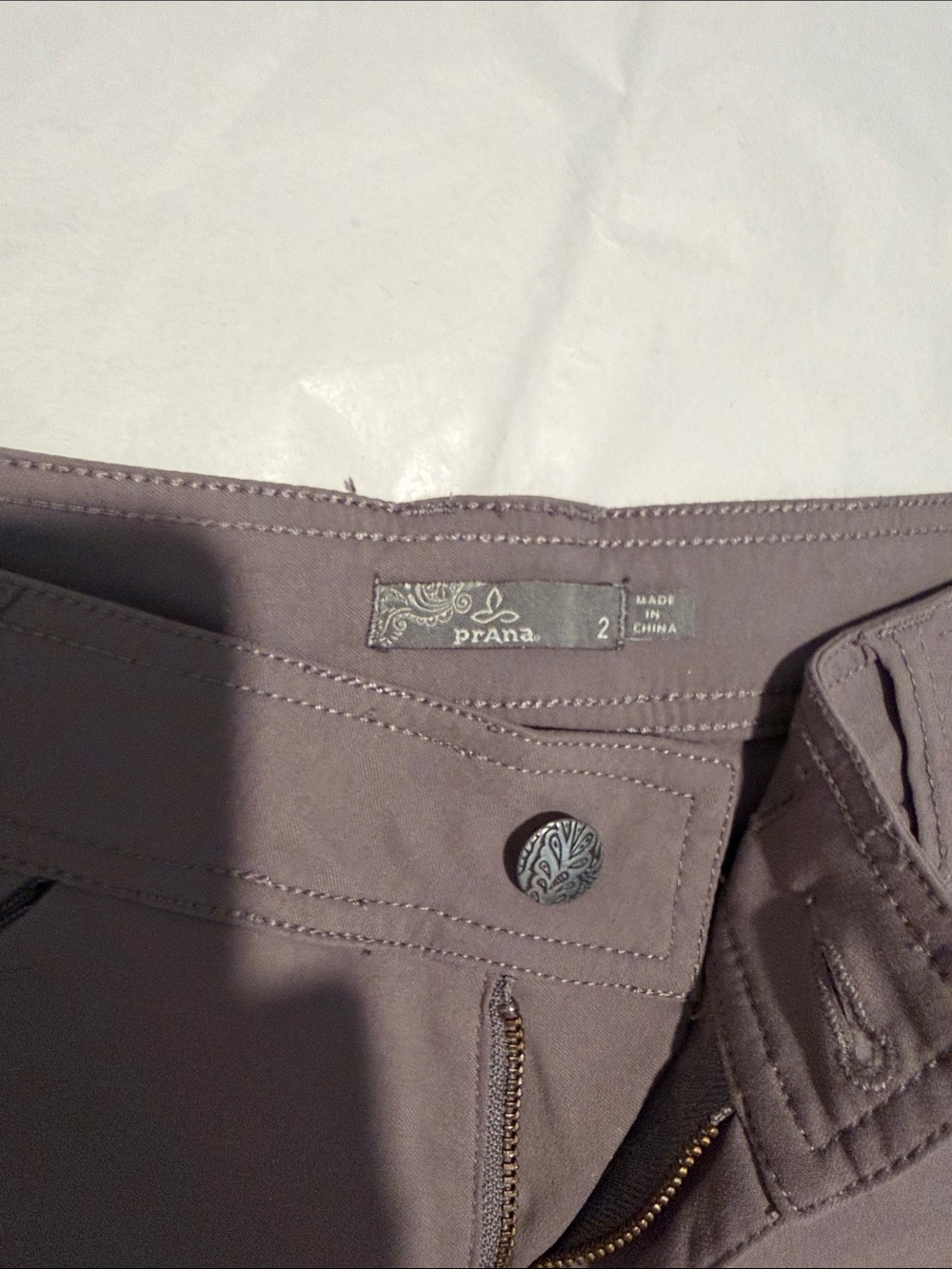 Prana Stretch Shorts, Like New! - Picture 3 of 3